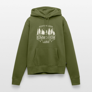Echte Helden kommen vom Land / Damen Premium Hoodie - Khaki