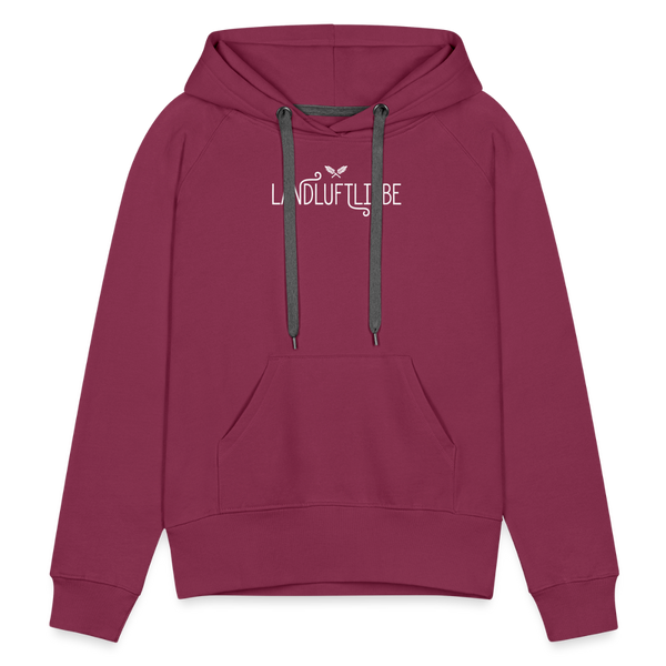 Landluftliebe / Damen Premium Hoodie - Bordeaux