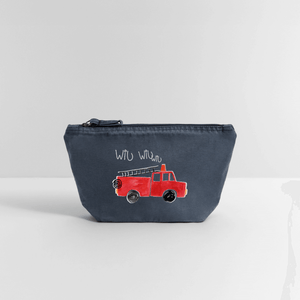 Federmäppchen für die Schule - Kindergarten - mit Feuerwehrauto - Kinderfeuerwehr Tasche