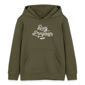 Dorf Prinzessin / Kinder Organic Hoodie - Khaki