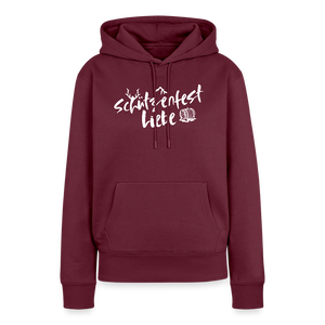 Schützenfest Liebe / Damen Premium Hoodie - Burgunderrot