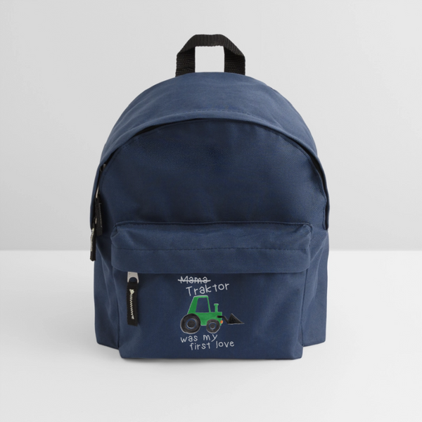 Traktor / Kinder Rucksack - Navy