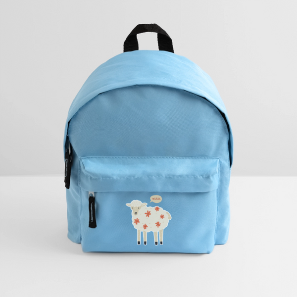 Schaf / Kinder Rucksack - Hellblau