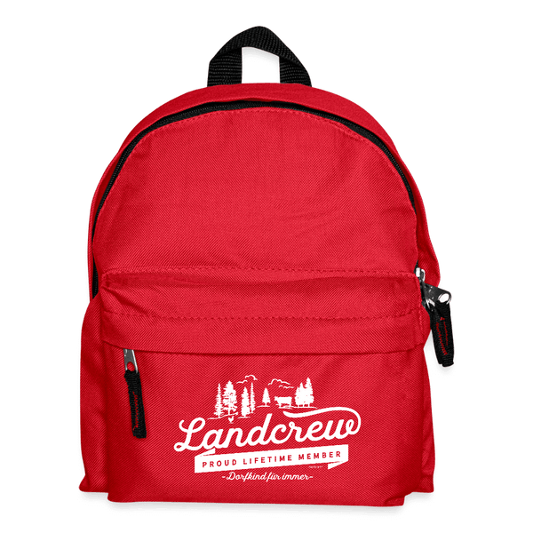 Landcrew / Kinder Rucksack - Rot