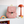 Kinder Recycelter Rucksack - Altrosa