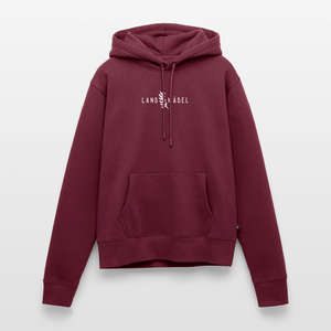Landmädel / Damen Premium Hoodie - Burgunderrot