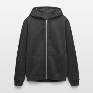 Mehr als ein Dorfkind kann ein Mensch nicht werden / Herren Premium Kapuzenjacke - Anthrazit meliert