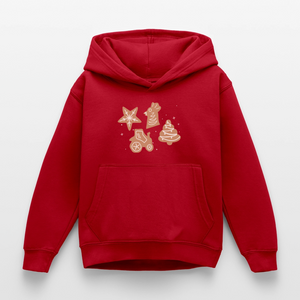 Weihnachtsplätzchen / Kinder Premium Hoodie - Rot