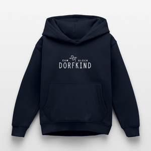 Zum Glück Dorfkind / Kinder Premium Hoodie - Navy