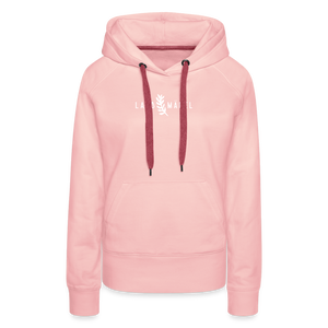 Landmädel / Damen Premium Hoodie - Kristallrosa