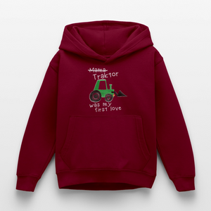 Traktorliebe / Kinder Premium Hoodie - Bordeaux