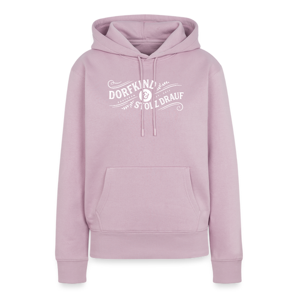Dorfkind und stolz drauf / Damen Premium Hoodie - Altrosa