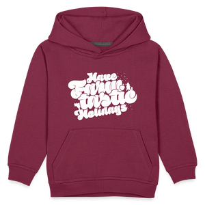 Have Farmtastic Holidays / Kinder Premium Hoodie - Bordeaux