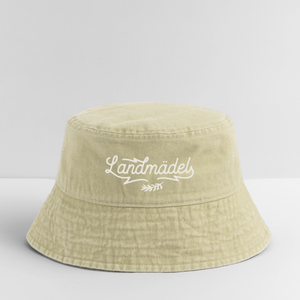 Lanmädel / Vintage Bucket Hat - Vintage Beige