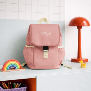 Landmädel / Kinder Recycelter Rucksack - Altrosa