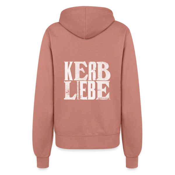 Kerb Liebe / Frauen Kapuzenjacke - Altrosa