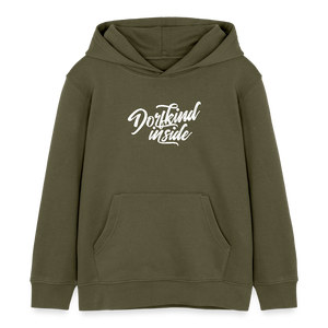 Dorfkind inside / Kinder Organic Hoodie - Khaki