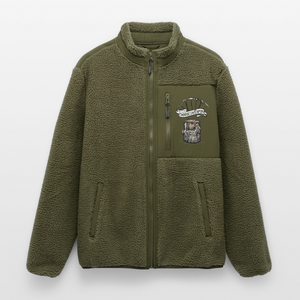 Choose your Wweapon - Hämmern Dorfkindspiel / Organic Sherpajacke Teddy Fleece - Khaki