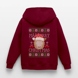 Weihnachten Schaf / Kinder Premium Hoodie - Bordeaux