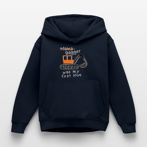 Bagger Liebe / Kinder Premium Hoodie - Navy