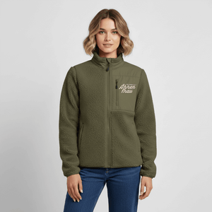 Ährenfrau / RELAXED FIT Unisex Sherpajacke von Stanley/Stella - Khaki