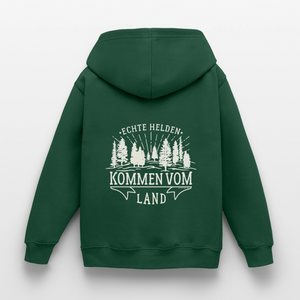 Karins Kinderhoodie - Flaschengrün