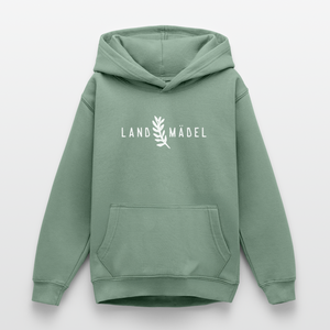 Landmädel / Teenager Premium Hoodie - Graugrün