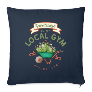 Gardening is my local Gym / Kissenbezug - Navy