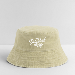 Dorfkind inside / Vintage Bucket Hat - Vintage Beige