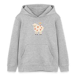 Schaf Mäh / Kinder Organic Hoodie - Grau meliert