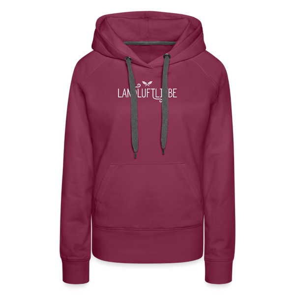 Landluftliebe / Damen Premium Hoodie - Bordeaux