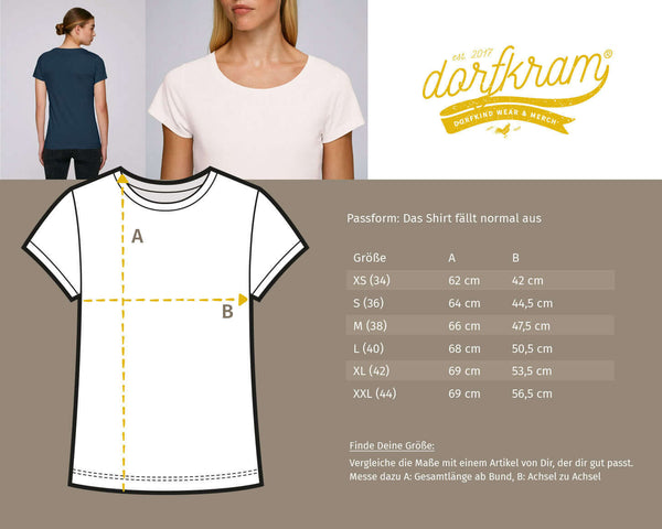 Getreide / Weizen / Ährenfrau / Damen Organic Shirt (meliert) (Lagerverkauf)