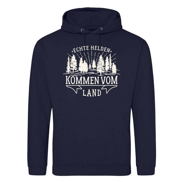 Echte Helden kommen vom Land / Herren Premium Hoodie