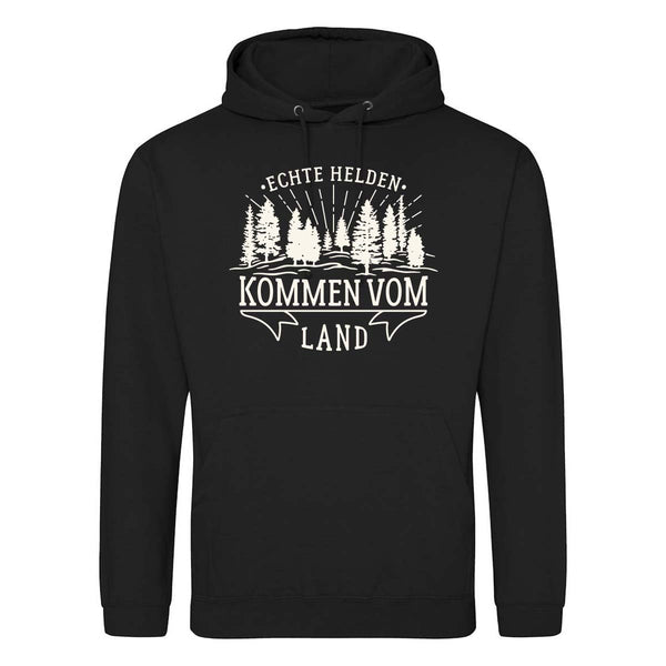 Echte Helden kommen vom Land / Herren Premium Hoodie