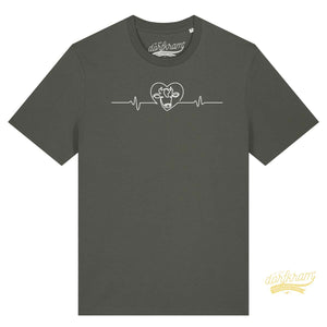 Herzschlag Kuh / Kuh Liebe / Herren Organic Shirt