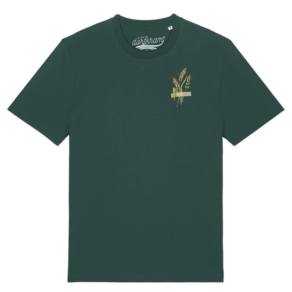 Getreide Weizen Gerste / Ährenmann / Brustlogo Edition / Herren Organic Shirt