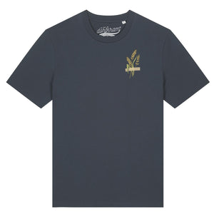 Getreide Weizen Gerste / Ährenmann / Brustlogo Edition / Herren Organic Shirt