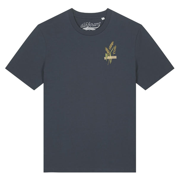 Getreide Weizen Gerste / Ährenmann / Brustlogo Edition / Herren Organic Shirt
