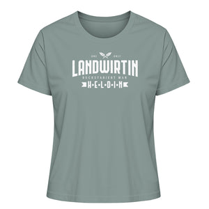 Shirt für Landwirtin Bäuerin Spruchshirt. Dorfkram® 