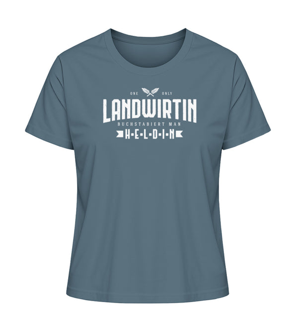 Shirt für Landwirtin Bäuerin Spruchshirt. Dorfkram® 