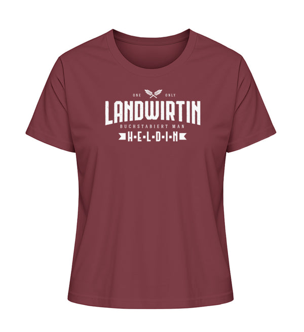 Shirt für Landwirtin Bäuerin Spruchshirt. Dorfkram® 