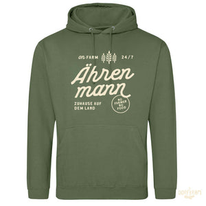 landwirt pullover herren grün mit spruch von Dorfkram® 
