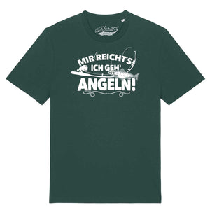 Mir reichts ich geh angeln / Herren Organic Shirt