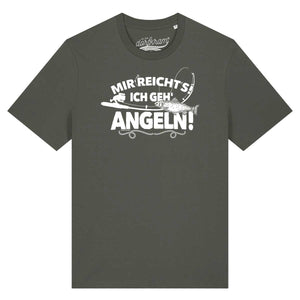 Mir reichts ich geh angeln / Herren Organic Shirt