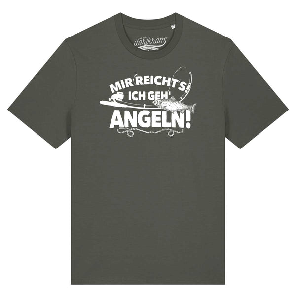 Mir reichts ich geh angeln / Herren Organic Shirt