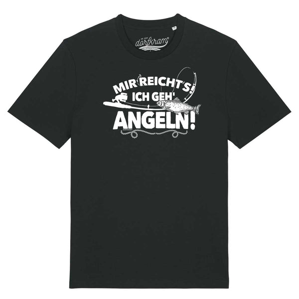 Mir reichts ich geh angeln / Herren Organic Shirt