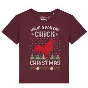 Have a Fantas Chick / Fantastic Christmas Huhn / Damen Organic Shirt