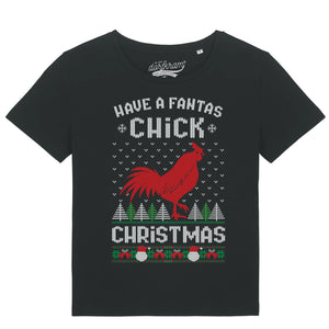 Have a Fantas Chick / Fantastic Christmas Huhn / Damen Organic Shirt
