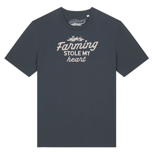 Farming stole my heart / Herren Organic Shirt