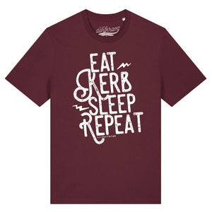 Eat Kerb Sleep Repeat / Herren Organic Shirt (Unisex)